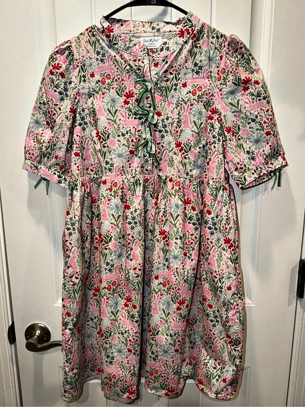 Shop the Mint Easter Floral Girls 14/16 Dress
